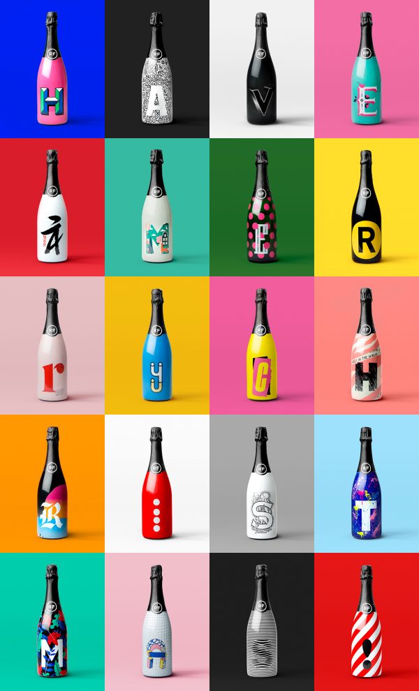 該機構創(chuàng)建了20個獨特的葡萄酒瓶，?？蛻羰フQ快(圖5)