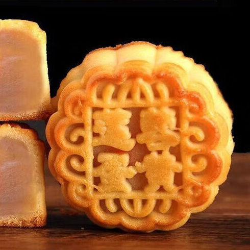 酥園康 廣式月餅 蓮蓉蛋黃味 26g*30袋包裝禮盒產(chǎn)品包裝創(chuàng)意設(shè)計欣賞(圖4)