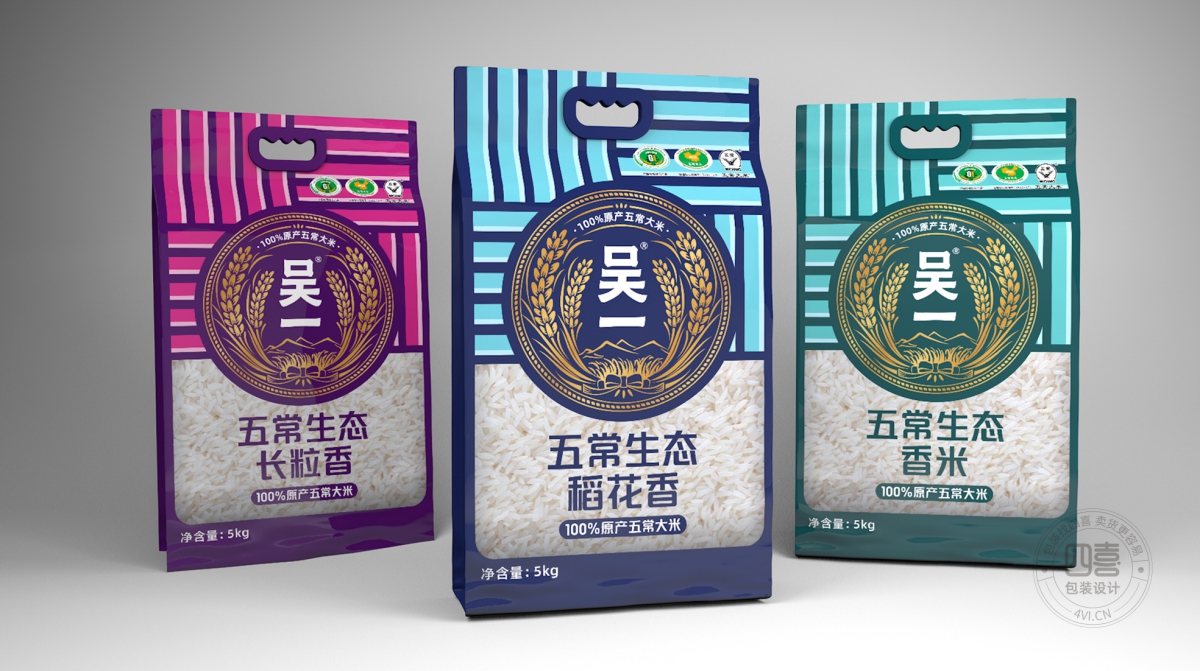 四喜吳一大米包裝策劃設(shè)計(jì)