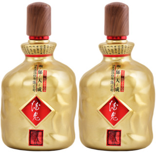 創(chuàng)意酒包裝設計馥郁天成馥郁香型白酒瓶雙支裝產品包裝設計欣賞(圖2)