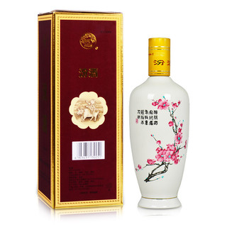 創(chuàng)意酒包裝設(shè)計杏花村 出口瓷汾 53%vol 清香型白酒 500ml＊6瓶 整箱裝產(chǎn)品包裝設(shè)計欣賞(圖3)
