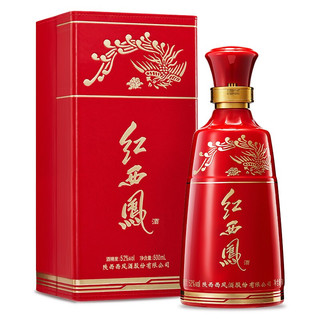 創(chuàng)意酒包裝設(shè)計紅西鳳鳳香型白酒單瓶裝產(chǎn)品包裝設(shè)計欣賞(圖2)