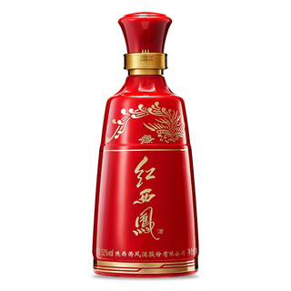 創(chuàng)意酒包裝設(shè)計紅西鳳鳳香型白酒單瓶裝產(chǎn)品包裝設(shè)計欣賞(圖3)