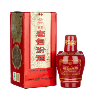 創(chuàng)意酒包裝設(shè)計老白汾醇柔清香型白酒單瓶裝產(chǎn)品包裝設(shè)計欣賞(圖2)