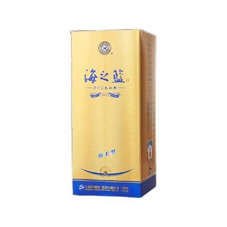創(chuàng)意酒包裝設計洋河 海之藍 藍色經(jīng)典 52%vol 濃香型白酒 375ml 單瓶裝產品包裝設計欣賞(圖5)