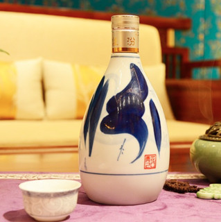 創(chuàng)意酒包裝設計青花20 53%vol 清香型白酒 375ml＊6瓶 整箱裝產(chǎn)品包裝設計欣賞(圖6)
