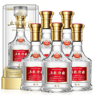 創(chuàng)意酒包裝設(shè)計五糧液五糧特曲精品濃香型白酒瓶整箱裝產(chǎn)品包裝設(shè)計欣賞(圖2)