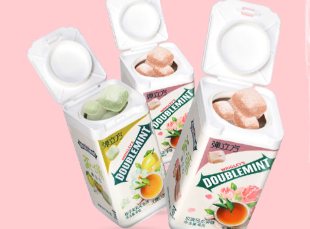 DOUBLEMINT綠箭品牌logo與食品包裝設(shè)計(jì)欣賞(圖3)