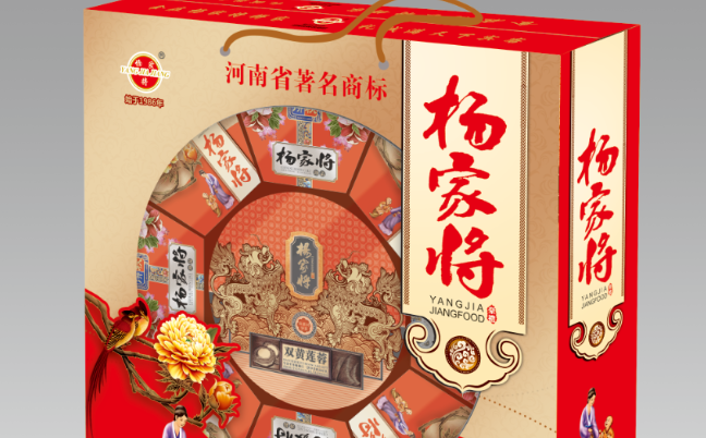 YANGJIAJIANG楊家將品牌logo與食品包裝設(shè)計欣賞(圖4)