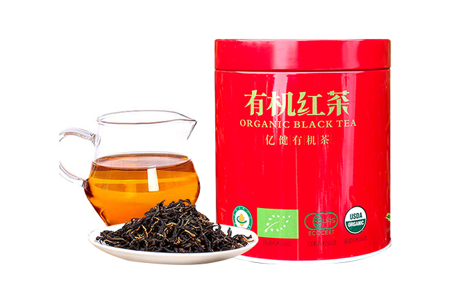 億健有機茶品牌logo與食品包裝設計欣賞(圖3)