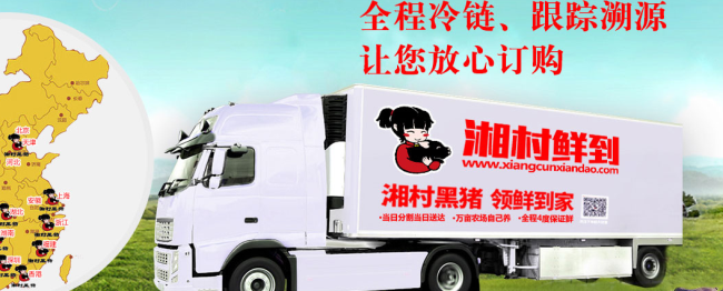湘村黑豬品牌logo與食品包裝設(shè)計欣賞(圖4)
