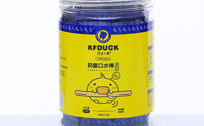 KFDUCK功夫小鴨品牌logo與食品包裝設(shè)計欣賞(圖2)