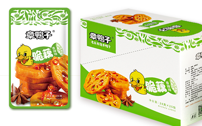 章鴨子品牌logo與食品包裝設計欣賞(圖2)