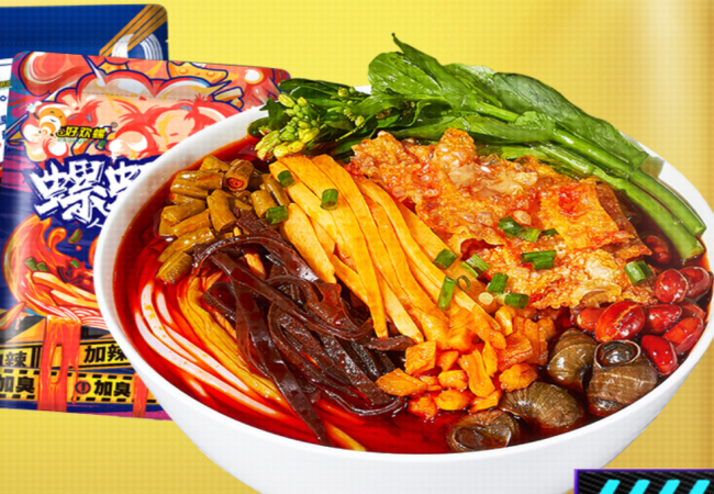 HAOHUANLUO好歡螺品牌logo與食品包裝設(shè)計欣賞(圖4)