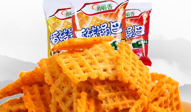 嚼嚼香品牌logo與食品包裝設計欣賞(圖2)