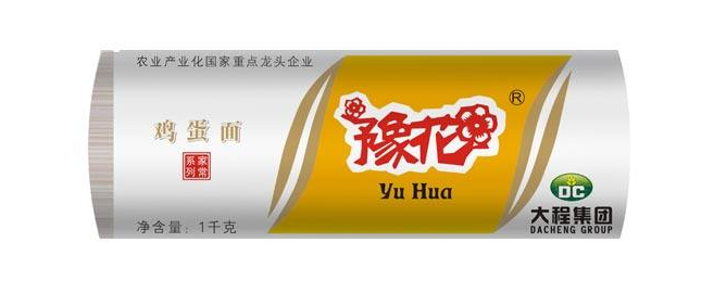 豫花品牌logo與食品包裝設計欣賞(圖3)
