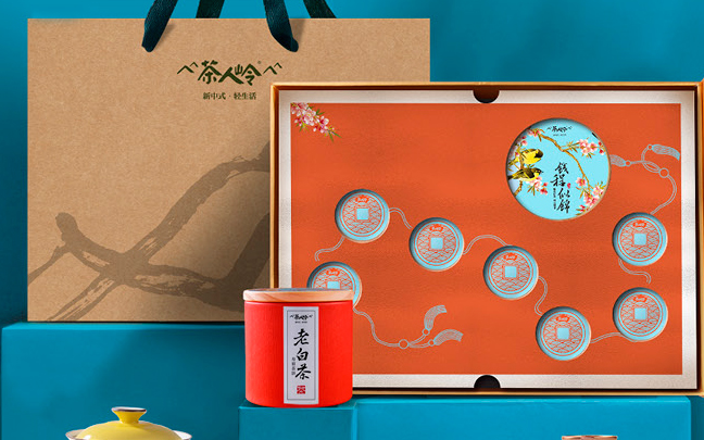 茶人嶺食品包裝設(shè)計(jì)欣賞(圖2)