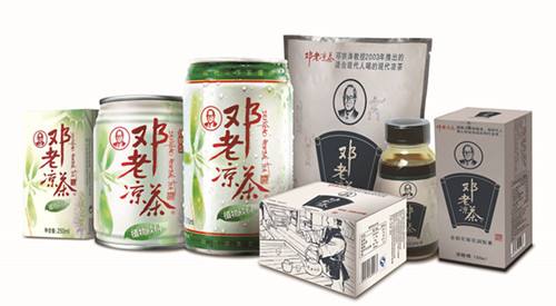 鄧老涼茶食品包裝設計欣賞(圖3)