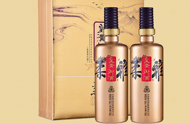 皇溝御酒食品包裝設計欣賞(圖4)
