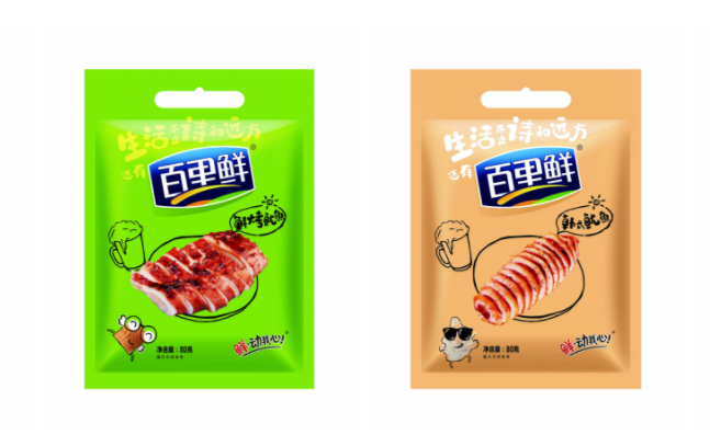百里鮮食品包裝設(shè)計欣賞(圖2)