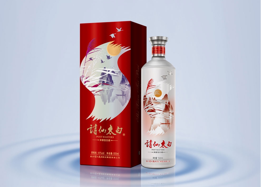 太白酒食品包裝設計欣賞(圖3)