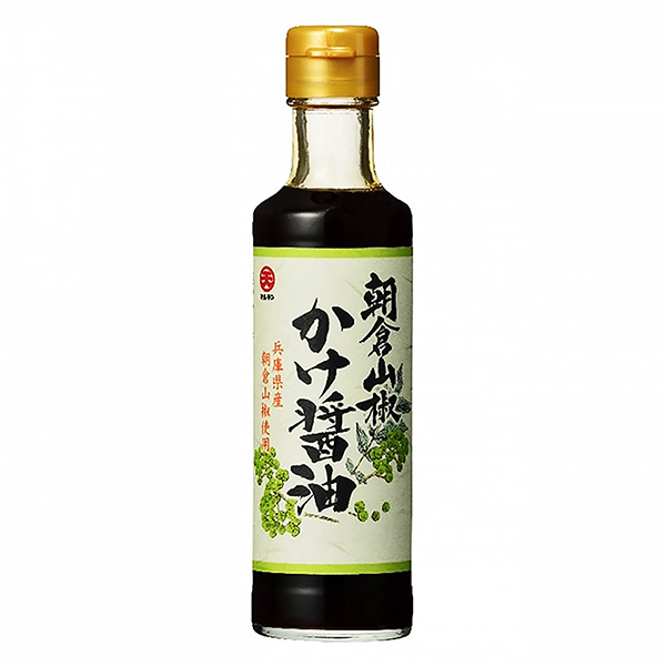 食品包裝設計欣賞朝倉山椒澆醬油丸天醬油(圖1)