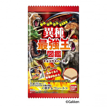 包裝創(chuàng)意設(shè)計欣賞異種最強(qiáng)王圖鑒晶圓屋萬代(圖1)