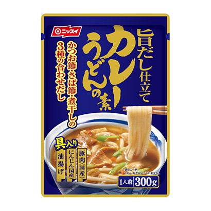 包裝設(shè)計(jì)公司推薦美味咖喱烏冬面之素日本水產(chǎn)包裝設(shè)計(jì)欣賞(圖1)
