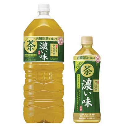 包裝設(shè)計(jì)公司推薦三得利綠茶伊右衛(wèi)門濃味功能性表示食品三得利食品國(guó)際包裝設(shè)計(jì)欣賞(圖1)