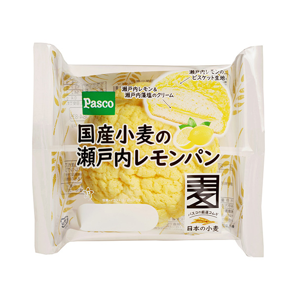 包裝設(shè)計公司推薦國產(chǎn)小麥瀨戶內(nèi)檸檬面包敷島制面包包裝設(shè)計欣賞(圖1)