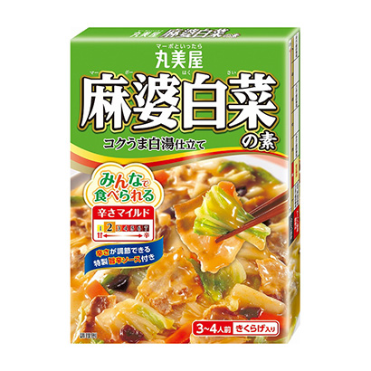 包裝設(shè)計(jì)公司推薦麻婆白菜之素丸美屋食品工業(yè)包裝設(shè)計(jì)欣賞(圖1)