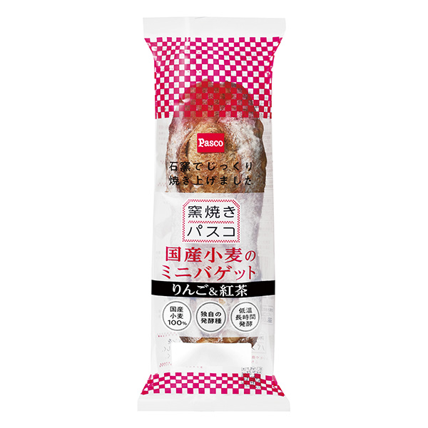 食品包裝設(shè)計(jì)欣賞烤窯意大利面小麥迷你包蘋果紅茶敷島制面包包裝設(shè)計(jì)欣賞(圖1)