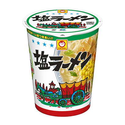 包裝設(shè)計公司推薦馬爾先生立式大鹽拉面東洋水產(chǎn)面類包裝設(shè)計(圖1)
