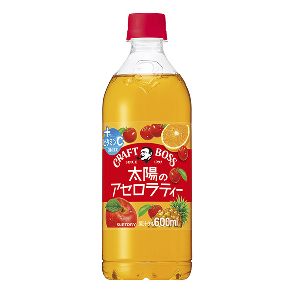 牛皮大王太陽的阿塞拉三得利食品國際果實(shí)清涼飲料包裝設(shè)計(jì)(圖1)