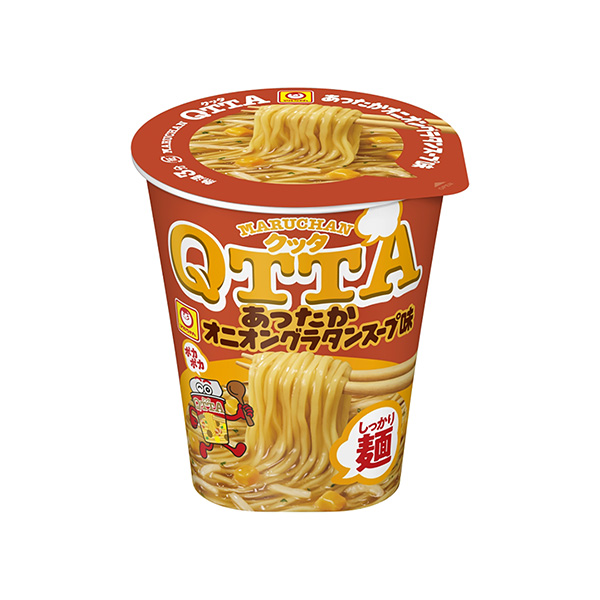 包裝設(shè)計(jì)欣賞MARUCHAN QTTA ＜有沒有洋蔥奶汁烤菜湯味＞ (東洋水產(chǎn)) (圖1)