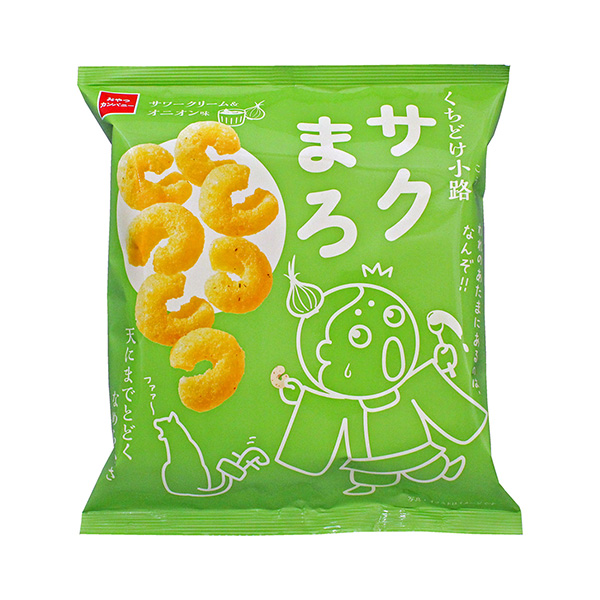 包裝設(shè)計欣賞小口小路櫻花味＜酸奶油洋蔥味＞ (點心公司) (圖1)