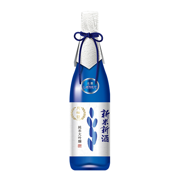 包裝設(shè)計欣賞新米新酒純米大吟釀生酒(月桂冠) (圖1)
