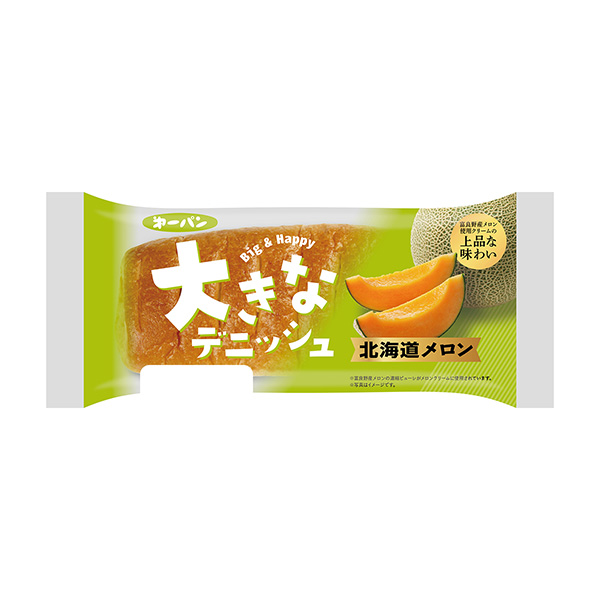 包裝設(shè)計欣賞大餅＜北海道哈密瓜＞ (第一屋制面包) (圖1)