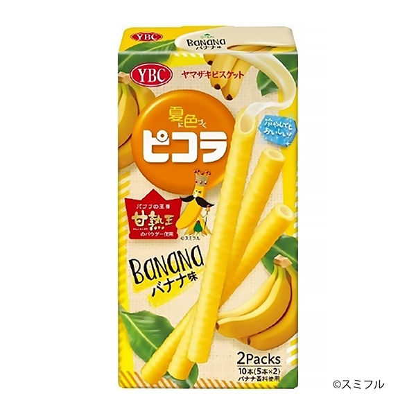 包裝設(shè)計(jì)欣賞微微可樂＜香蕉味＞ (山崎餅干) (圖1)