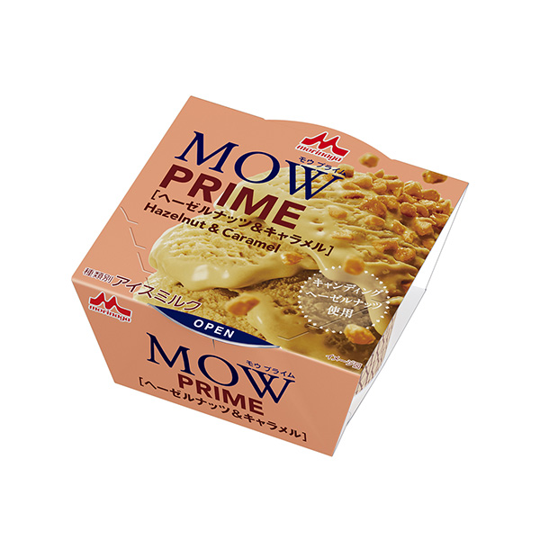 包裝設(shè)計欣賞MOW PRIME (莫普萊姆) ＜榛子與奶糖＞ (森永乳業(yè)) (圖1)