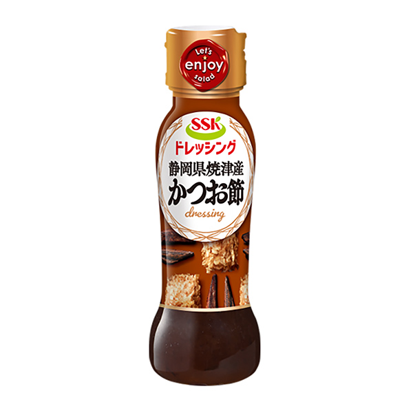包裝設計欣賞SSK靜岡縣燒津產(chǎn)的鰹魚調味汁(埃斯凱福) (圖1)
